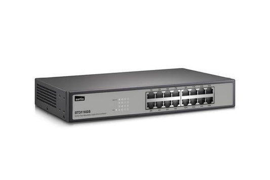 STONET ST3116GS SWITCH RACKABLE 16 PORTS GIGABIT