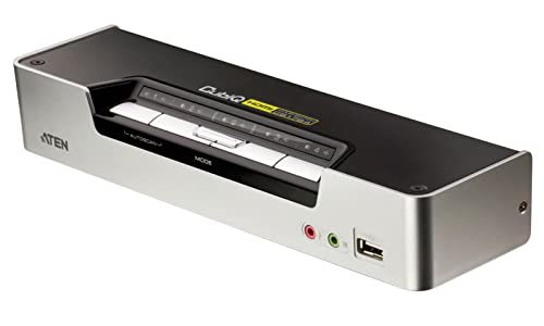 ATEN CS1794-AT-G commutateur écran, clavier et souris Noir