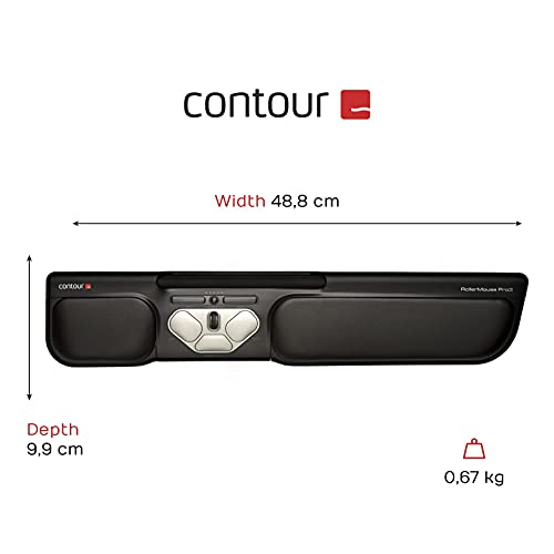CONTOUR DESIGN Souris centrée RollerMouse Pro3 filaire