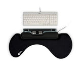 Souris centrale Ergoslider Plus USB noire