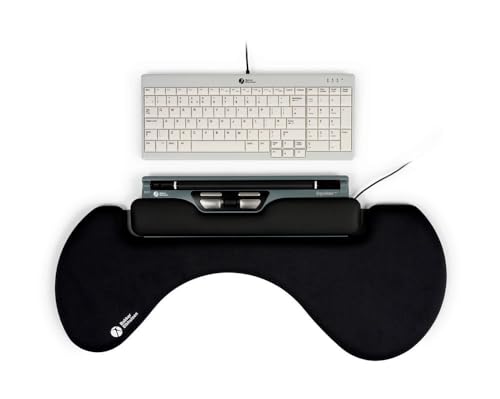 Souris centrale Ergoslider Plus USB noire
