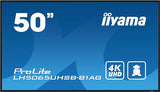 IIYAMA- Afficheur professionnel 50   LH5075UHS-B1AG