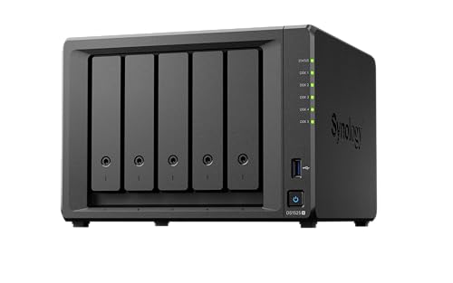 SYNOLOGY DS1525+ Desktop 5-BAY AMD Ryzen Embedded R1600 DUAL CORE 8Go RAM up to 32Go