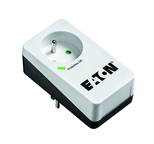 EATON Protection surtension - 4000 W - 1 sortie 220 - 250 V - Noir, Blanc (PB1F)