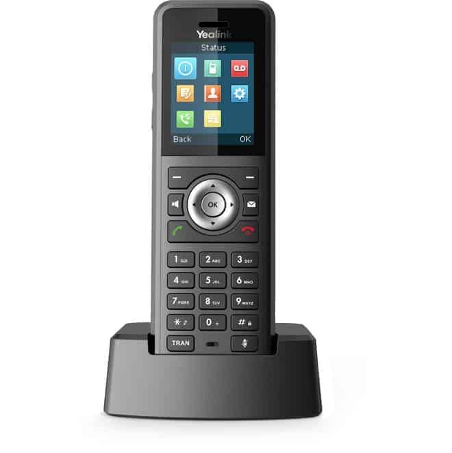 Yealink DECT W59R combiné de téléphone sans-fil dect Noir