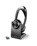 POLY Voyager Focus 2 UC Teams USB-C + stand pour PC/GSM