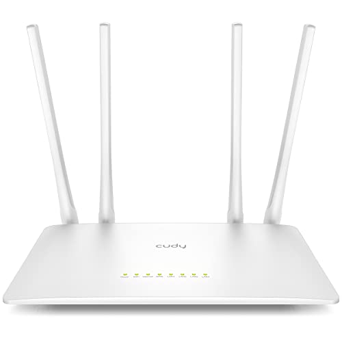 Cudy WR1200 routeur sans fil Fast Ethernet Bi-bande (2,4 GHz / 5 GHz) Blanc