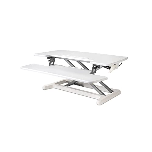 BAKKERELKHUISEN Support bureau assis-debout Riser 2 Blanc