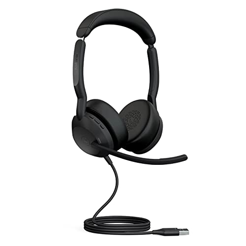 Jabra 25089-999-999 Evolve2 50 USB-A MS Casque Stéréo Noir Sans Fil et Filaire