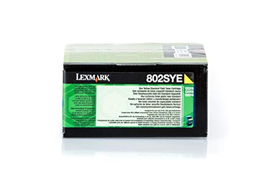 Toner LEXMARK 80C2SYE 800S4 - Yellow