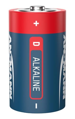 ANSMANN Piles alcalines 1514-0000 LR20 / D blister de 2