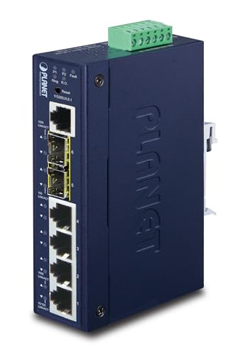 PLANET IGS-5225-4T2S commutateur réseau Géré L2+ Gigabit Ethernet (10/100/1000) Bleu
