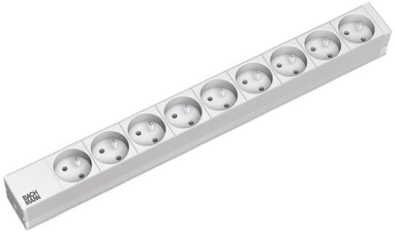 BACHMANN Multiprise 19" 333.418 9 prises
