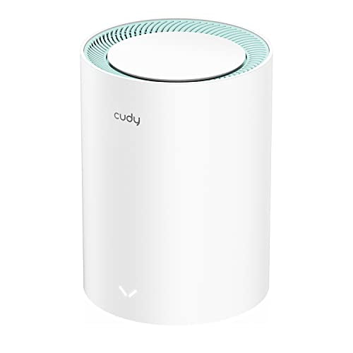 Cudy M1300 1-PACK systeme Wi-Fi maillé Bi-bande (2,4 GHz / 5 GHz) Wi-Fi 5 (802.11ac) Blanc 2 Interne