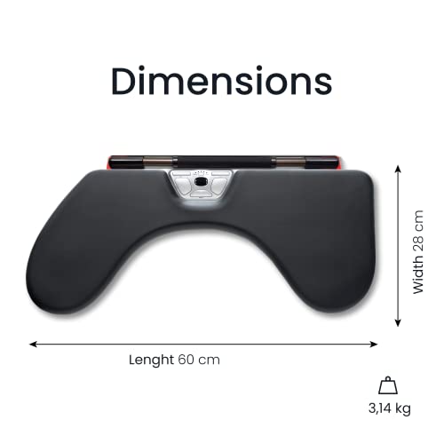 CONTOUR DESIGN Souris centrée RollerMouse Red Max