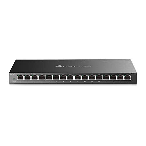 TP-LINK TL-SG116E SWITCH METAL 16 Ports GIGABIT IGMP+VLAN+QoS