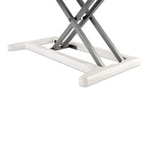 BAKKERELKHUISEN Support bureau assis-debout Riser 2 Blanc