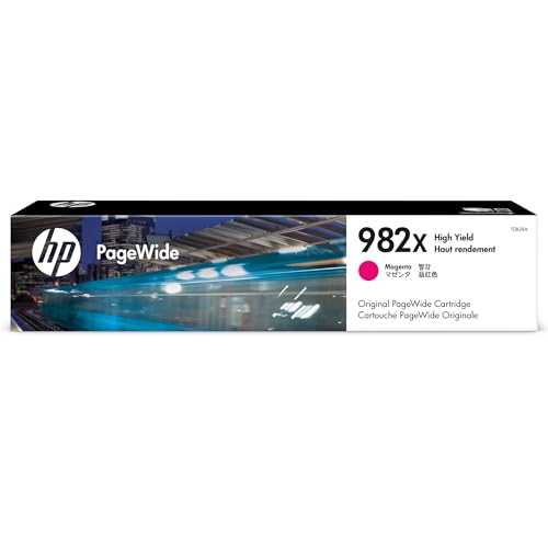 HP 982X High Yield Yellow Original PageWide Cartridge