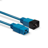 LINDY 2m IEC C19 to C20 Extension Cable Blue