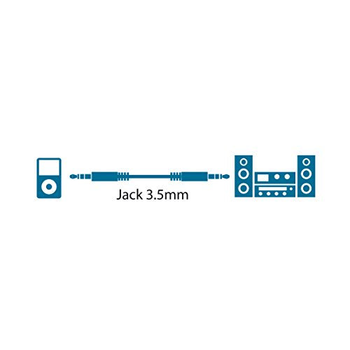 MCL Câble audio stéréo jack 3,5 mâle / mâle - 1.5m