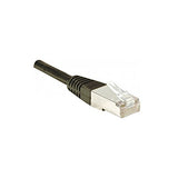 Cordon RJ45 catégorie 6 F/UTP noir - 1,5 m