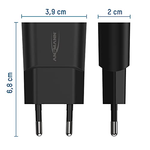 CHARGEUR SECTEUR 1 PORT USB Type-A 1,0 A NOIR