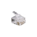 Connecteur à sertir 6P6C RJ12 UTP Téléphonie - lot de 10