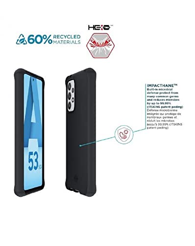 SPECTRUM Case for Galaxy A53 Solid Black
