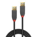 LINDY Câble USB 3.0 Type A Anthra Line 5m