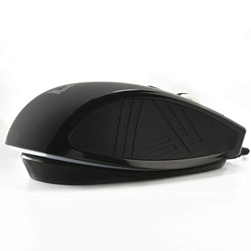 LEXIP 3D High performance Mouse CAD and Gaming uitive 3D movement thumb joystick 6 program. Buttons wired 12000dpi ceramic glider