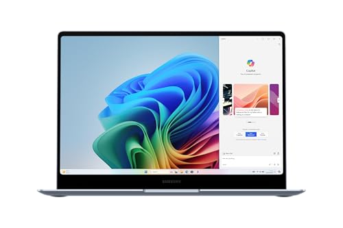 Samsung Galaxy Book4 Edge Snapdragon X1E-80-100 Ordinateur portable 35,6 cm (14") Écran tactile WQXGA+ 16 Go LPDDR5x-SDRAM 512 Go eUFS Wi-Fi 7 (802.11be) Windows 11 Pro Bleu