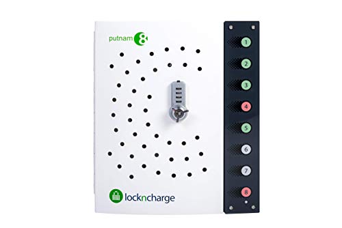 Putnam 8 Mk2 Armoire de Charge pour 8x iPad/iPhone - FR/UK/EU
