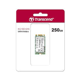 TRANSCEND 250Go M.2 2242 SSD SATA3 B+M Key TLC