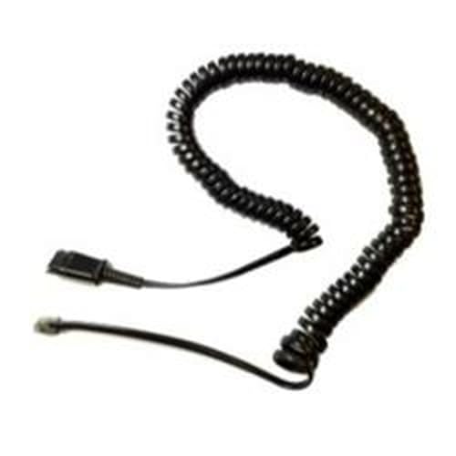 PLANTRONICS U10P câble RJ9-QD spiralé 3m pour tél. Cisco