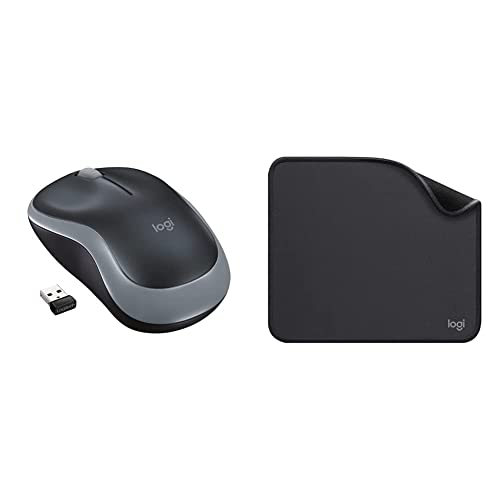 LOGITECH M185 Mouse optical wireless 2.4 GHz USB wireless receiver blue
