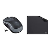 LOGITECH M185 Mouse optical wireless 2.4 GHz USB wireless receiver blue