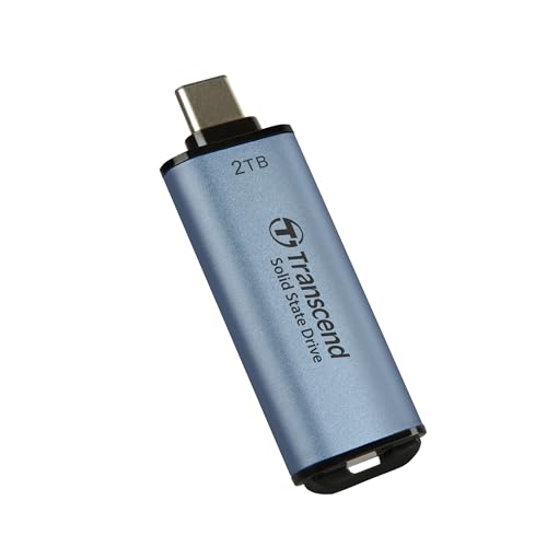 TRANSCEND ESD300C 2To External SSD USB 10Gbps Type C