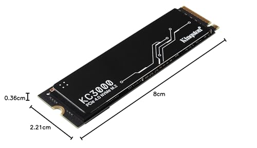 KINGSTON KC3000 4096Go PCIe 4.0 NVMe M.2 SSD