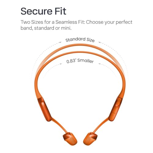 SHOKZ Casque à conduction osseuse OpenRun Pro 2 MINI orange