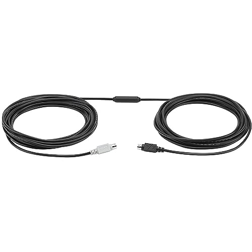Logitech 939-001487 câble PS/2 10 m 6-p Mini-DIN Noir