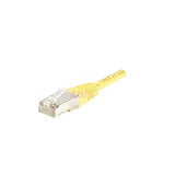 Cordon RJ45 catégorie 6 F/UTP jaune CCA - 1 m
