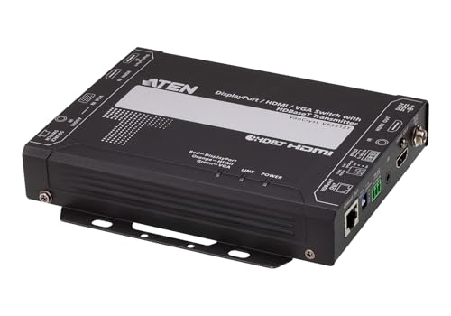 ATEN VE3912T transmetteur DP, VGA, HDMI HDBaseT sur 100m