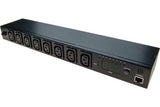 Multiprise PDU IP mesure & contrôle à distance 8 ports C13