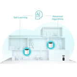 TP-Link DECO X55 (3-Pack) Bi-bande (2,4 GHz / 5 GHz) Wi-Fi 6 (802.11ax) Blanc Interne