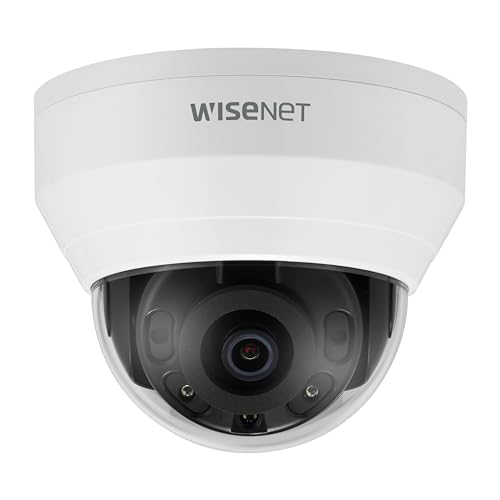 Hanwha QND-8020R caméra de sécurité Dôme Caméra de sécurité IP Extérieure 2592 x 1944 pixels Plafond