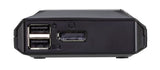 ATEN US3312 Commutateur KVM DisplayPort 4K 2 ports USB-C avec télécommande