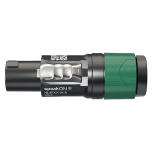 Fiche Speakon 4 points serie X diametre small
