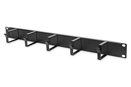 Digitus Panneau de rangement de câbles avec anneaux pour armoires de 483 mm (19 po), 1 UH