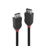 LINDY 2m DisplayPort 1.2 Cable Black Line