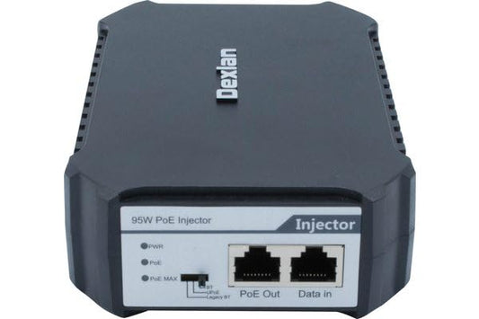 DEXLAN Injecteur Gigabit PoE++  802.3bt 95W